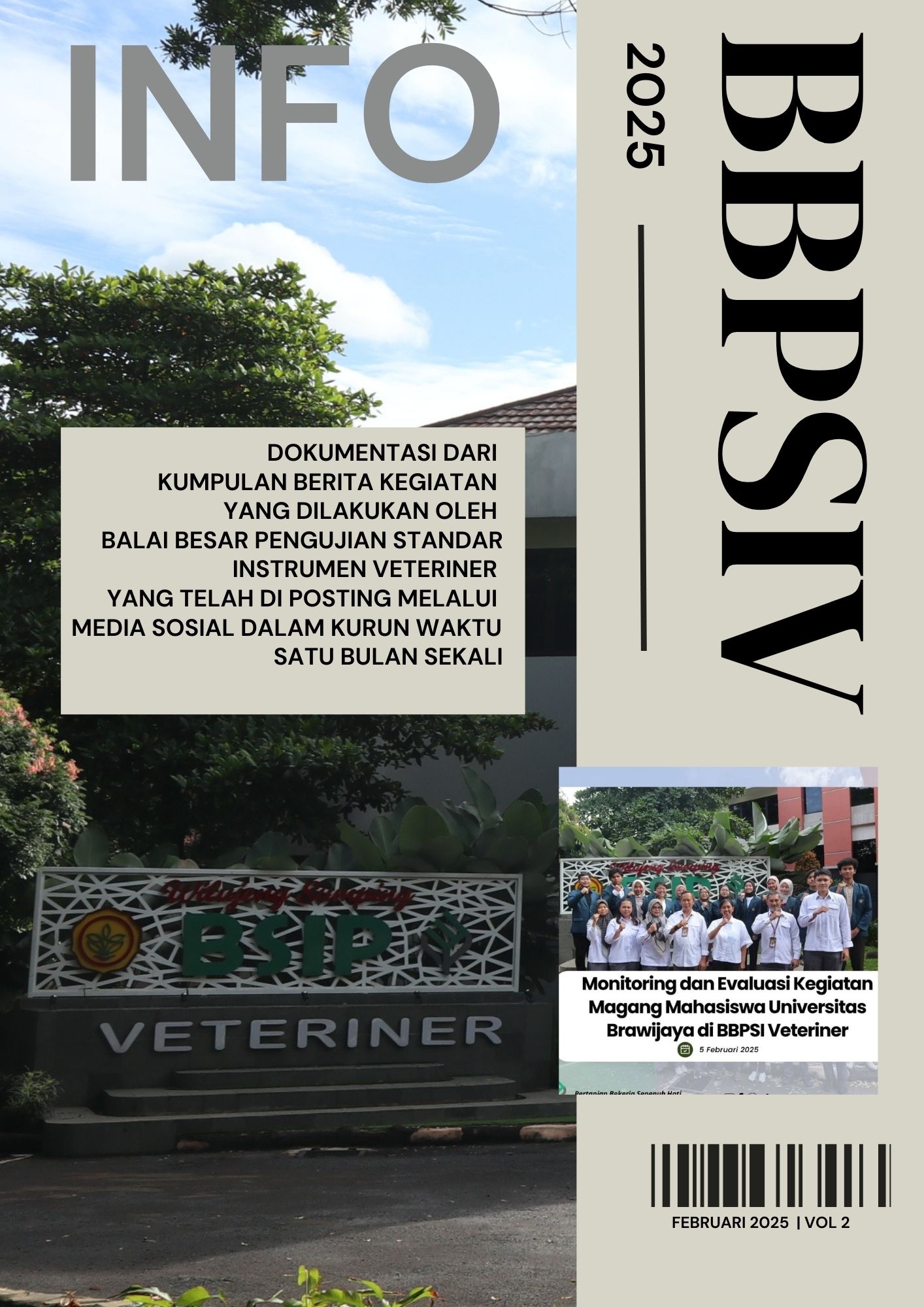 					View Vol. 2 No. 02 (2025): INFO BBPSIV Februari 2025
				