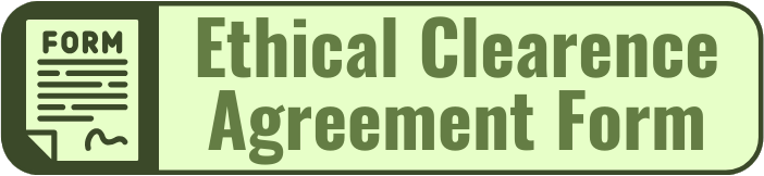 Ethical Clearence Agreement Form